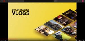 Butler Branding Vlog Featured