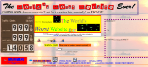 The Worlds Worst Website