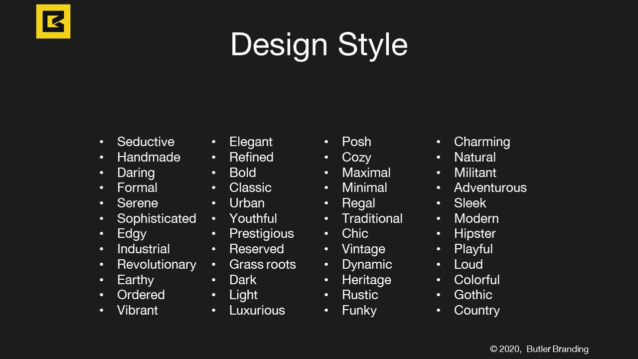 logo design process presentation