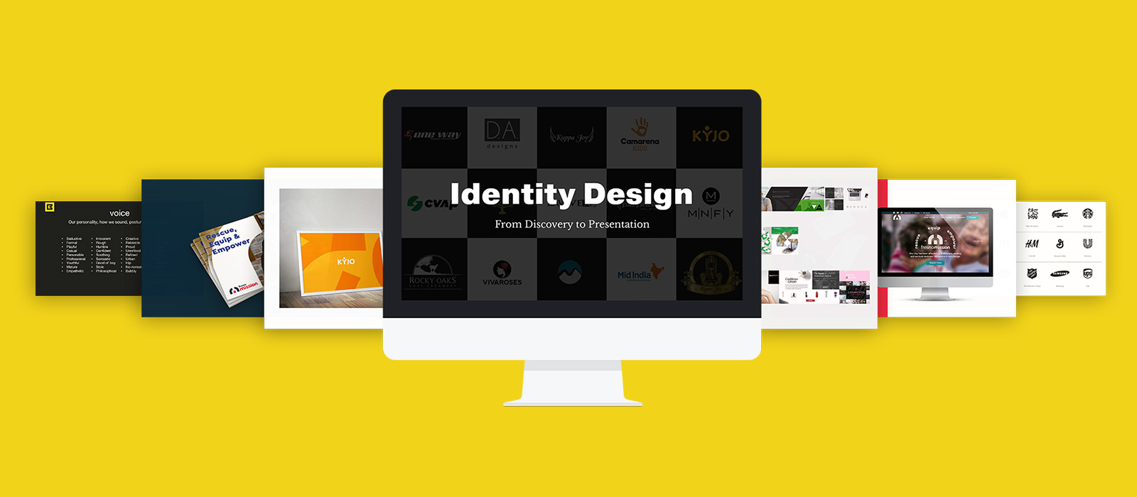 Creative portfolios 101: Graphic design & branding.